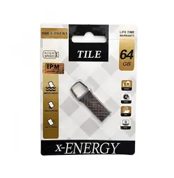 فلش مموری ایکس انرژی مدل TILE ورژن USB3.2 ظرفیت 64 گیگابایت