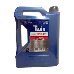 روغن موتور بنزینی تویین اکسترا پلاس 10W-40 پنج لیتری