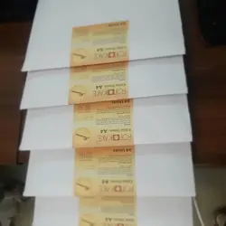 کاغذ خوراکی خام A4 بسته ۲۴ عددی