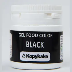 رنگ خوراکی ژله ای مشکی kopykake کپی کیک 25 گرمی