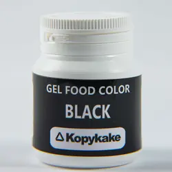 رنگ خوراکی ژله ای مشکی kopykake کپی کیک 100 گرمی