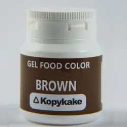 رنگ خوراکی ژله ای شکلاتی kopykake کپی کیک 100 گرمی