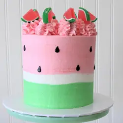 رنگ ژله ای خوراکی صورتی kopykake کپی کیک 100 گرمی