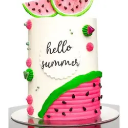 رنگ ژله ای خوراکی صورتی گل رز kopykake کپی کیک 100گرمی