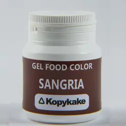 رنگ ژله ای خوراکی عنابی kopykake کپی کیک 100 گرمی