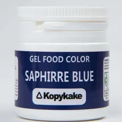 رنگ خوراکی ژله ای آبی یاقوتی kopykake کپی کیک 35 گرمی