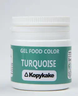رنگ خوراکی ژله ای فیروزه ای kopykake کپی کیک 35 گرمی
