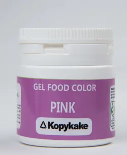 رنگ خوراکی ژله ای صورتی kopykake کپی کیک 35 گرمی