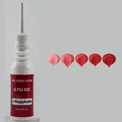 رنگ خوراکی ژله ای قرمز اولترا کپی کیک 150 گرمی