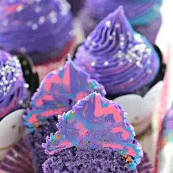 رنگ خوراکی ژله ای بنفش کپی کیک 150 گرمی