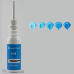 رنگ خوراکی ژله ای آبی کپی کیک 150 گرمی