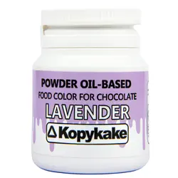 رنگ خوراکی پودری یاسی محلول در روغن ( شکلات )