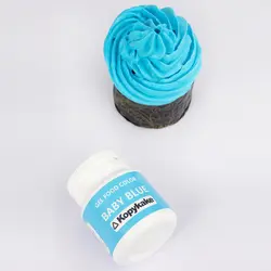 رنگ خوراکی ژله ای آبی پاستیلی kopykake کپی کیک 35 گرمی