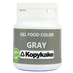 رنگ خوراکی ژله ای طوسی کپی کیک - 100 گرم