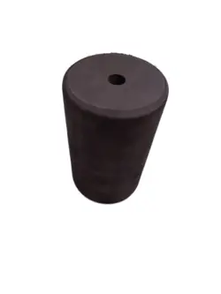 بالشتک دستگاه بدنسازی قطر 14 بدون روکش مشکی