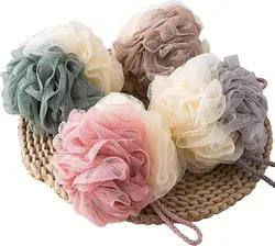 پک 140 عددی لیف توپی حمام آویمانج اسپانج طرح دو رنگ کد HZ42