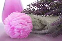 پک 150 عددی لیف توپی حمام آویمانج اسپانج طرح ساده کد HZ41