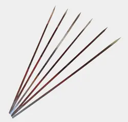 سیخ جوجه و چنجه استیل طول 65 سانتیمتری