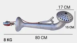 مشعل گازی سالنی چدنی مدل M670(سایز بزرگ)