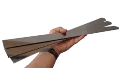 سیخ کباب کوبیده استیل پهن 4 سانتی