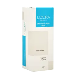 ماسک اسکراب حاوی عصاره صدف دریایی لدورا 150 میلی لیتر