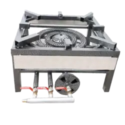 اجاق گاز مدل TS-70*70 مشعل چدنی