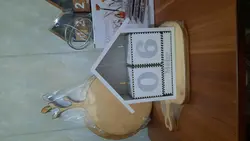 تقویم مکعبی چوبی کلبه ای بزرگ