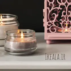 شمع ایکیا lugga کد90259212 معطر و دردار