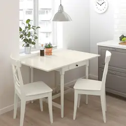 میز ایکیاingatorp تبدیل شونده دونفره به چهار نفره ikea