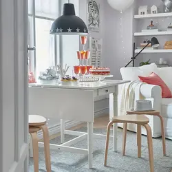 میز ایکیاingatorp تبدیل شونده دونفره به چهار نفره ikea