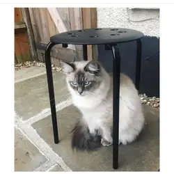 چهارپایه ایکیا ikea marius stool black 101.356.59 marius صندلی فلزی ایکیا