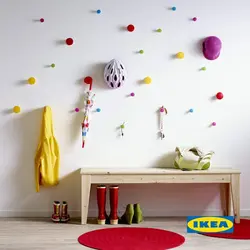 آویز ایکیا رنگی مدل LOSJON IKEA Hanger