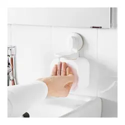 جاصابون مایع پمپی نصب شونده بر دیوار ایکیا مدل IKEA STUGVIK کد702.970.12