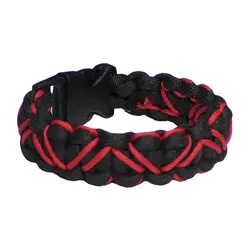 دستبند پاراکورد طرح قلب 008 Paracord bracelet
