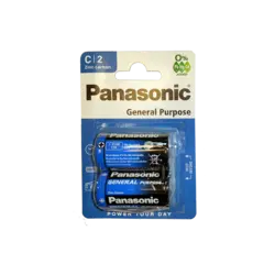 باتری سایز C معمولی پاناسونیک کارتی - Panasonic
