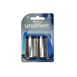 باتری سایز C معمولی کارتی یونومات UNOMAT