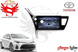مانیتور فابریک اندروید خودروی تویوتا کرولا 2018 برند ویستا VISTA مدل TSX-1032