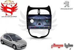 مانیتور فابریک اندروید خودروی پژو 206 برند ویستا VISTA مدل TSX-1032