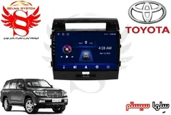 مانیتور فابریک اندروید خودروی تویوتا لندکروز 2013 برند ویستا VISTA مدل TSX-2032
