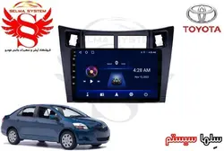 مانیتور فابریک اندروید خودروی تویوتا یاریس برند ویستا VISTA مدل TSX-2032