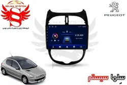 مانیتور فابریک اندروید خودروی پژو 206 برند ویستا VISTA مدل TSX-2032