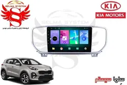 مانیتور فابریک خودروی کیا اسپورتیج 2016 - 2018 مدل اندروید سری 116 رام 1 حافظه 16