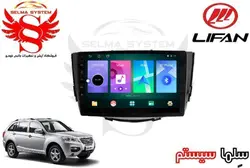 مانیتور فابریک خودروی لیفان X60 مدل اندروید سری 116 رام 1 حافظه 16