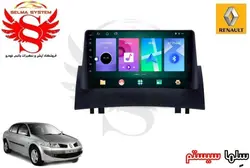 مانیتور فابریک خودروی رنو مگان مدل اندروید سری 116 رام 1 حافظه 16