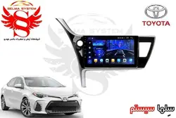 مانیتور فابریک اندروید خودروی تویوتا کرولا 2018 برند ویستا VISTA مدل TCX-2032