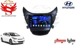 مانیتور فابریک اندروید خودروی هیوندای النترا 2014 برند ویستا VISTA مدل TCX-2032