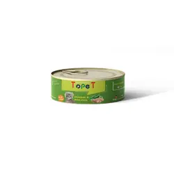 کنسرو نچرال مخصوص گربه ۸۰ گرمی تاپت (طعم بندی مختلف) TOPET