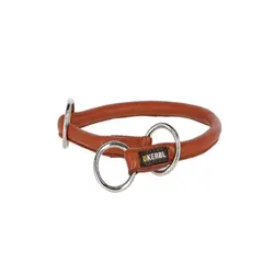 قلاده گردنی کربل Kerbl Leather Choker Roma Stopper سایز 4