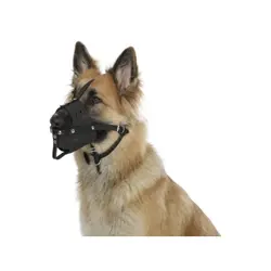 پوزه بند سگ کربل Kerbl Leather Muzzle Black