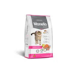 غذای خشک گربه مونلو میکس با طعم ماهی سالمون و مرغ Monello Mix Salmon & Chicken وزن 7 کیلوگرم